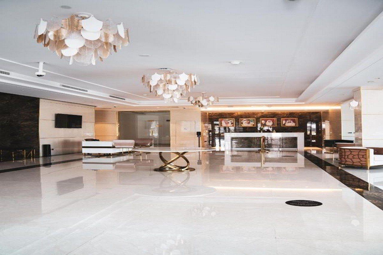 He Hotel Apartments ดูไบ ภายนอก รูปภาพ Lobby